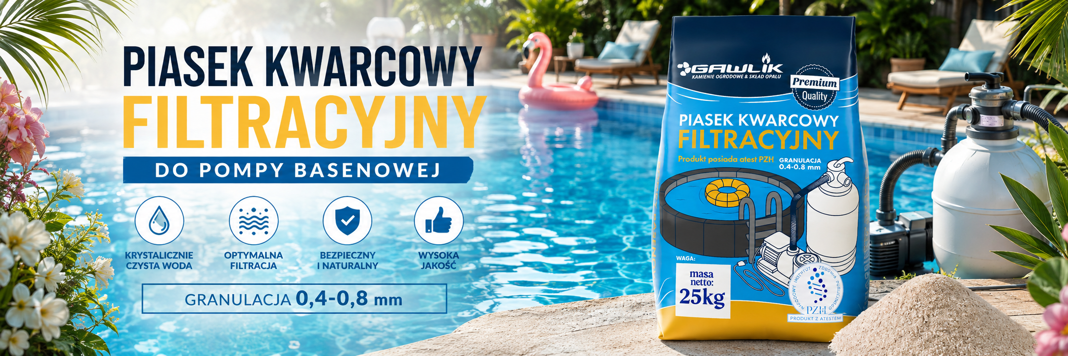 PIASEK FILTRACYJNY